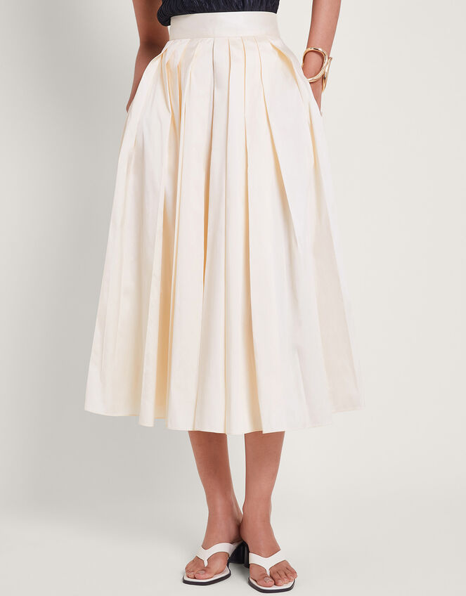 Gaussiabbjoanine Skirt Skirt White Cream